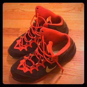 Bright colored Nikes